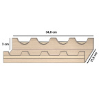 12'li Yatık Baharat Standlı(60 lık)