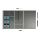 6'lı Yatık Baharat Standlı(90 lık)