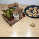 6'lı Tezgah üstü baharatlık