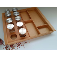 10'lu Dikey Baharat standlı(60 lık)