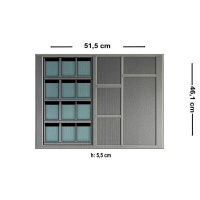 12'li Merdiven Baharat Standlı Kaşıklık(60 lık)