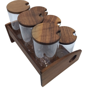 6'lı Tezgah üstü baharatlık