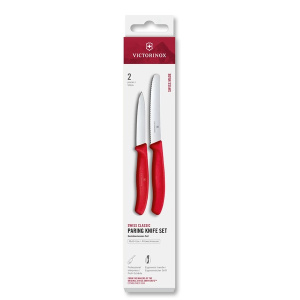 Victorinox 6.7111.2C1 Swiss Classic 2li Bıçak Set, Kırmızı